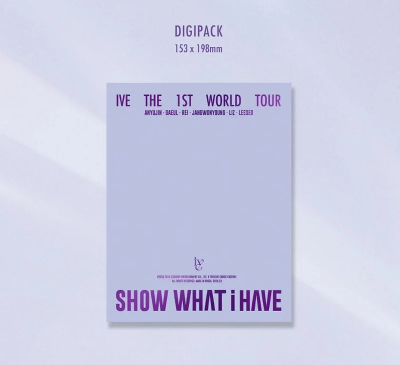 IVE - THE 1ST WORLD TOUR 'SHOW WHAT I HAVE' (DVD/ BLU-RAY/ KIT)