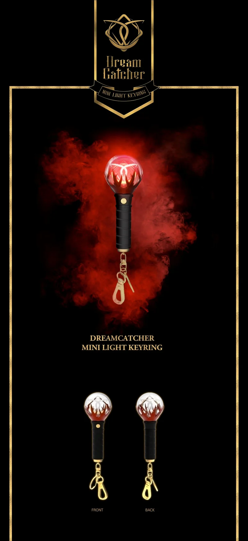 DREAMCATCHER - MINI LIGHT KEYRING OFICIAL VER. 1