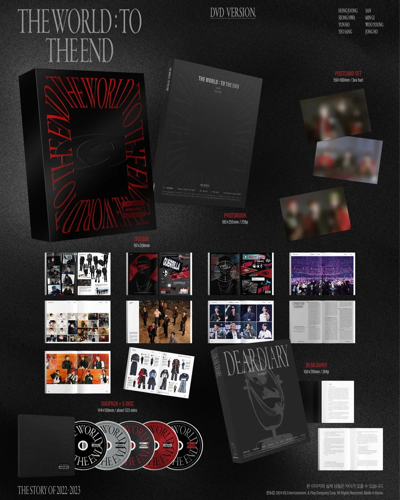 ATEEZ - THE WORLD: TO THE END (DVD/PLAYCODE)
