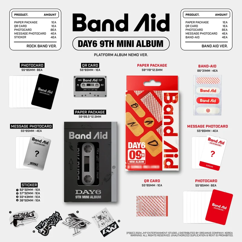 DAY6 - BAND AID (PLATFORM VER.)