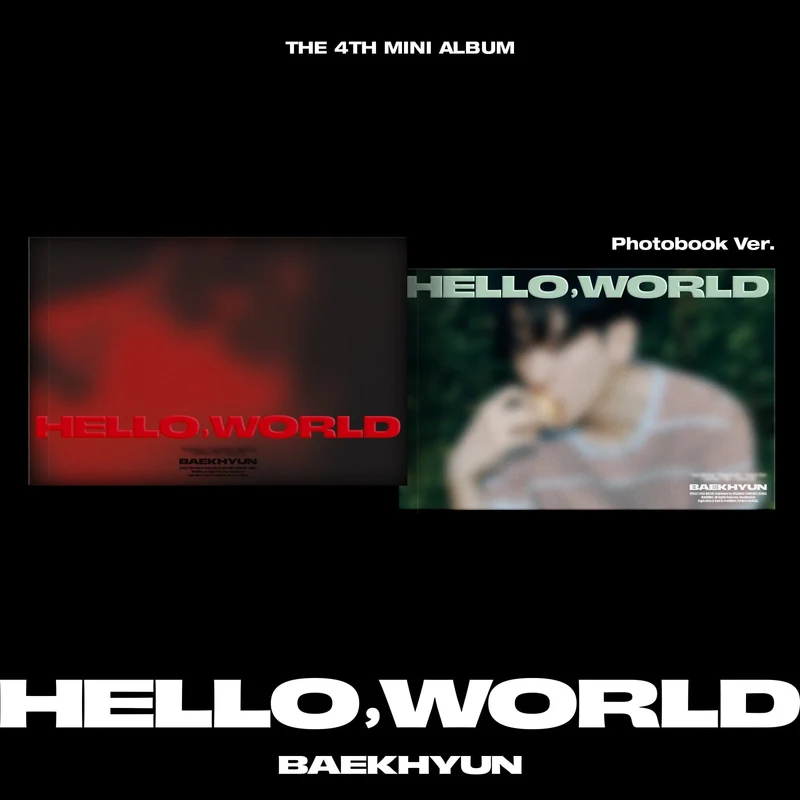 BAEKHYUN (EXO) - HELLO, WORLD (THE 4TH MINI ALBUM) PHOTOBOOK VER.