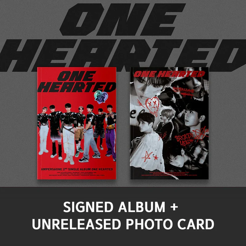 AMPERS&ONE - ONE HEARTED (2ND SINGLE ALBUM) SIGNED