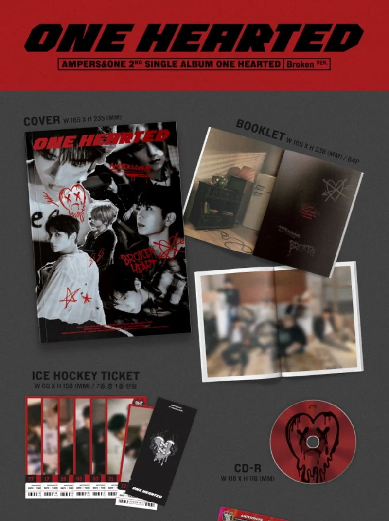 AMPERS&ONE - ONE HEARTED (2ND SINGLE ALBUM)