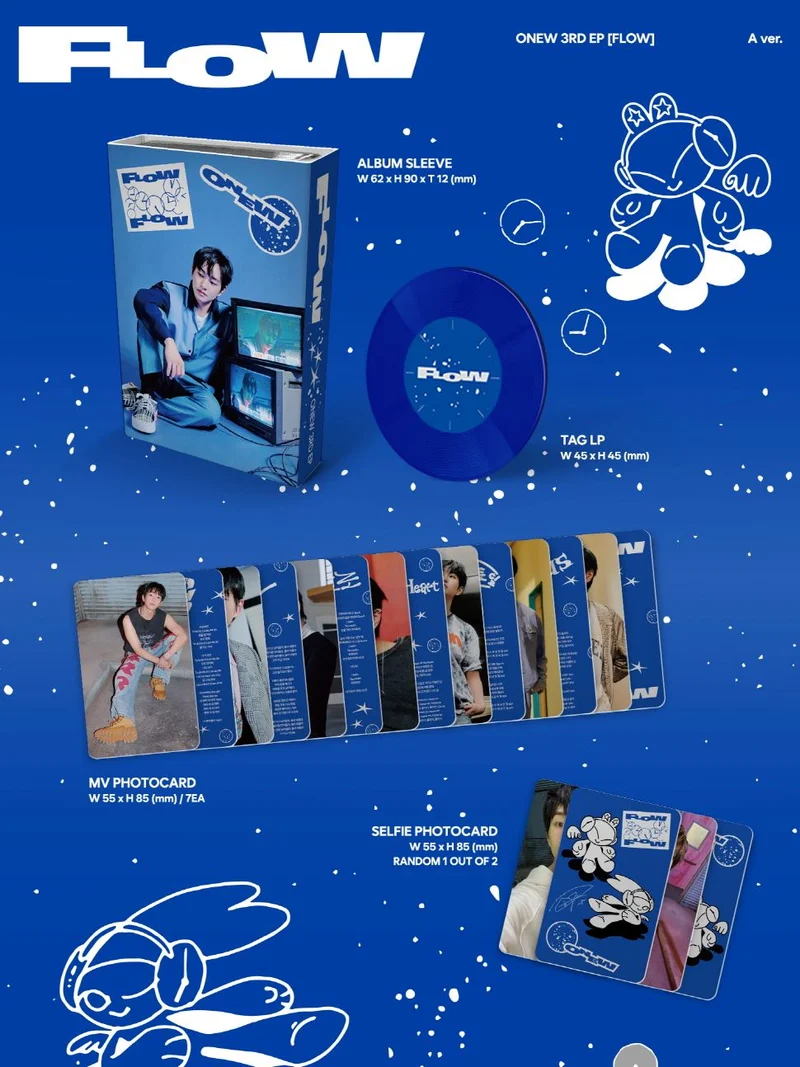ONEW (SHINEE) - FLOW (3RD FULL ALBUM) PLATFORM ALBUM NEMO VER.