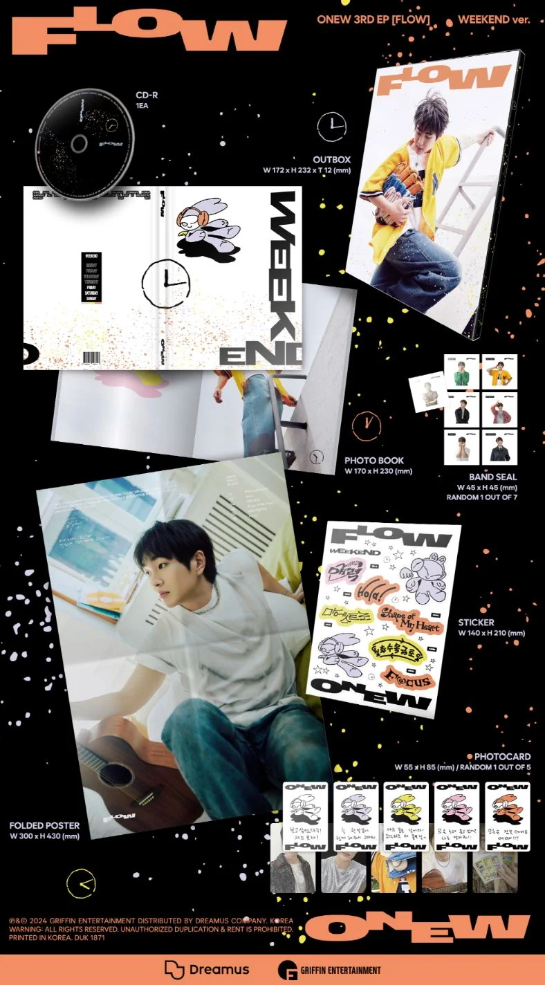 ONEW (SHINEE) - FLOW (3RD FULL ALBUM)