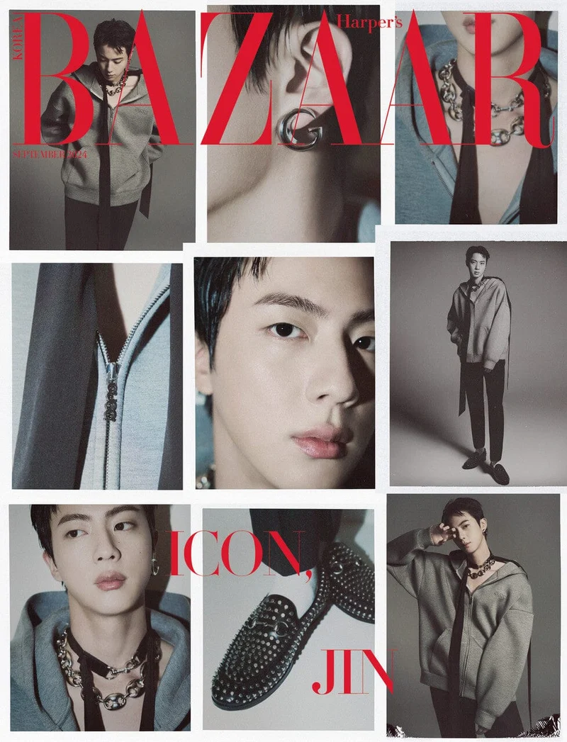 JIN (BTS) - BAZAAR (SEPTEMBER 2024)