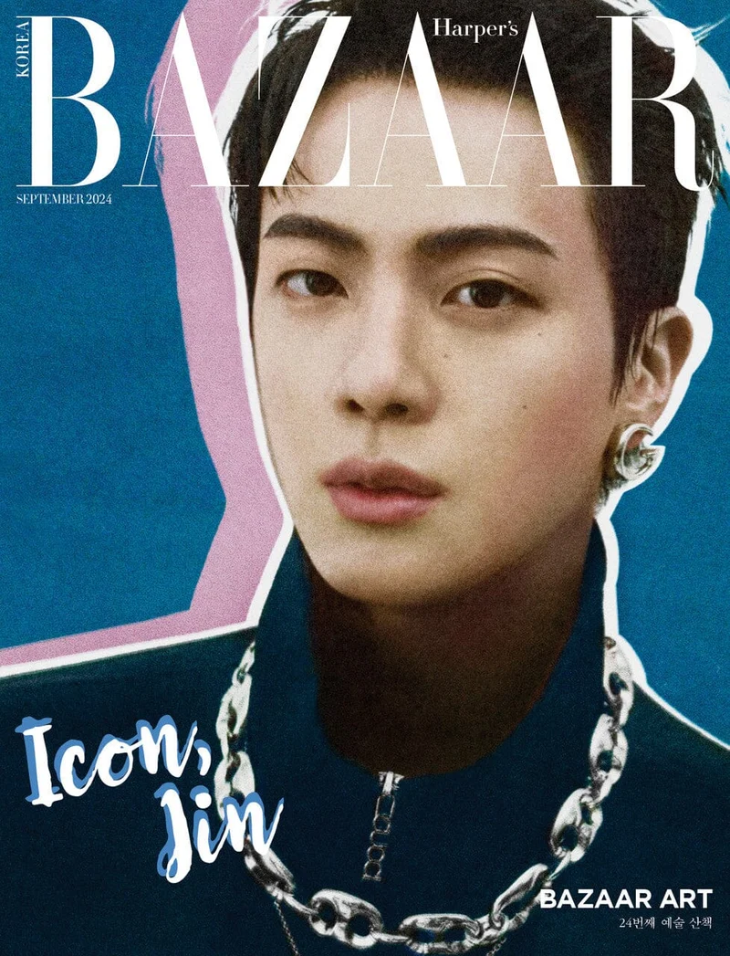 JIN (BTS) - BAZAAR (SEPTEMBER 2024)