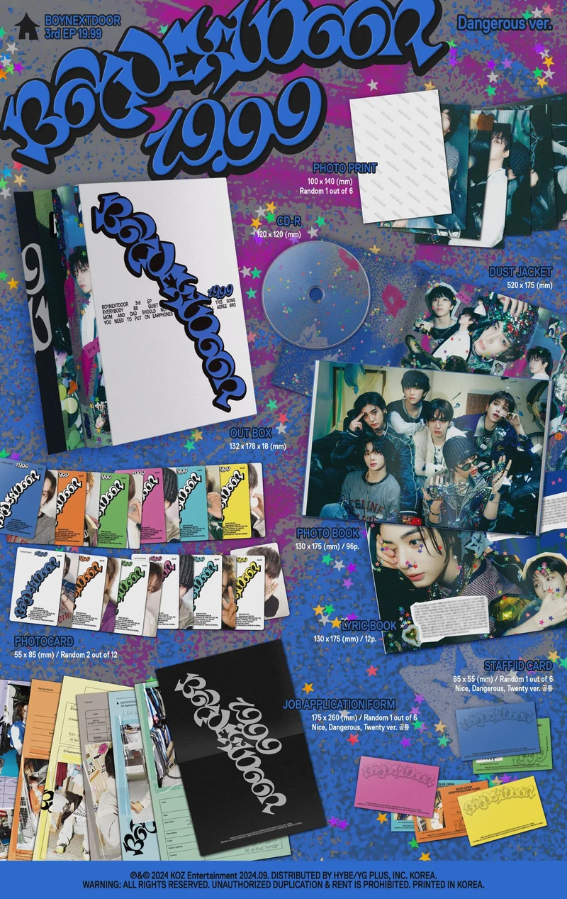 BOYNEXTDOOR - 19.99 (3RD EP)