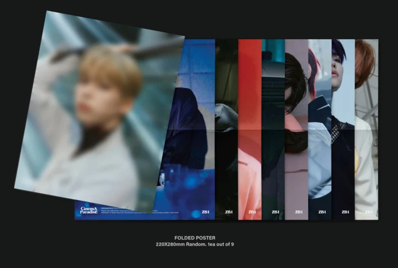 ZB1 - CINEMA PARADISE (THE 4TH MINI ALBUM) DIGIPACK VER.