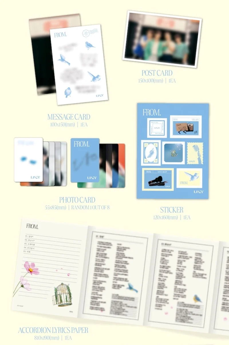 LUCY - FROM. (5TH MINI ALBUM)