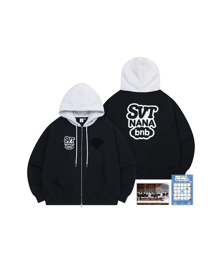 [SEVENTEEN] NANA bnb with Seventeen : Zip-Up Hoodie