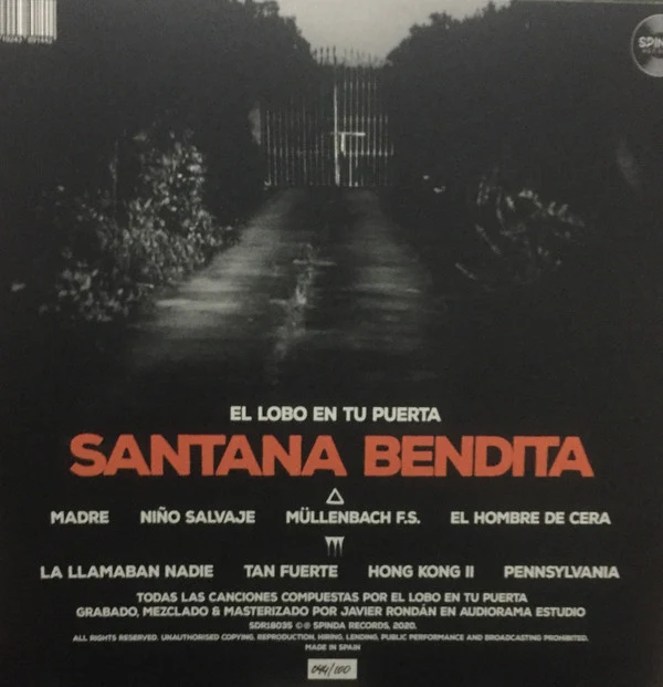 El Lobo En Tu Puerta ‎– Santana Bendita