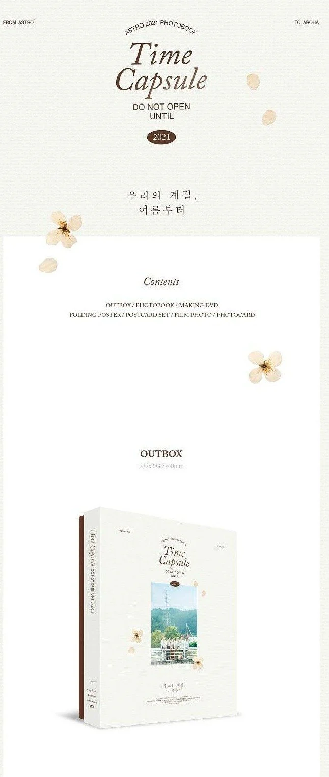ASTRO - 2021 PhotoBook [TIME CAPSULE]