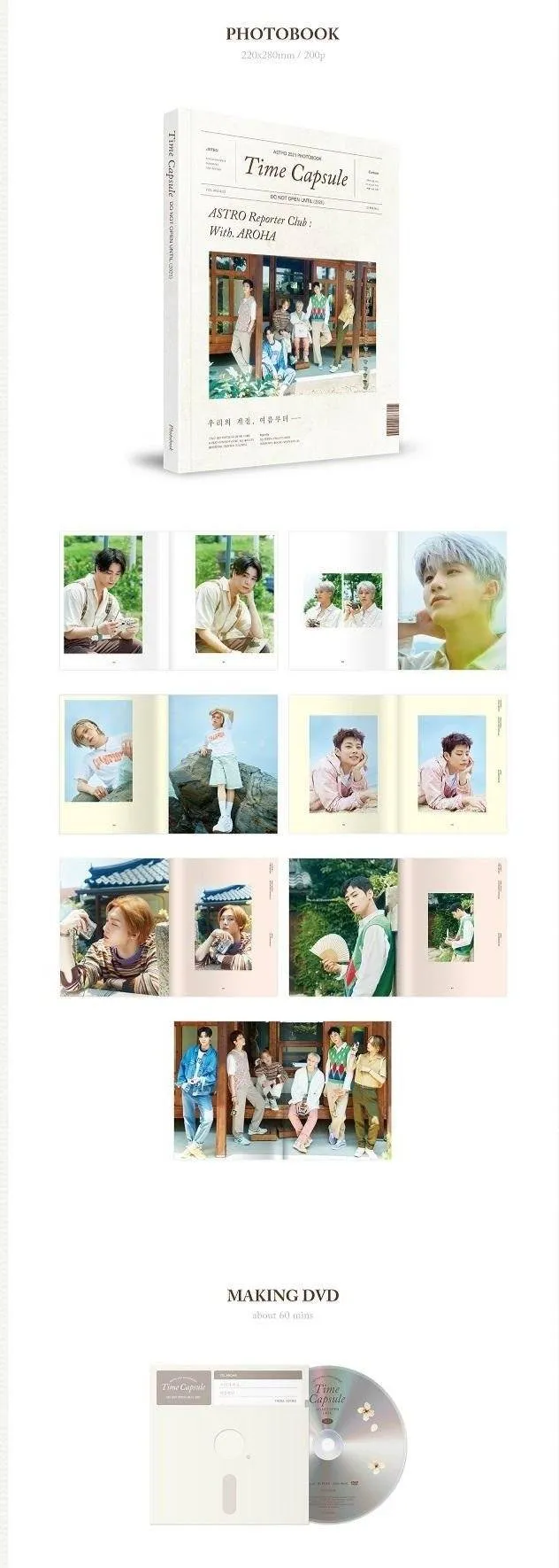 ASTRO - 2021 PhotoBook [TIME CAPSULE]