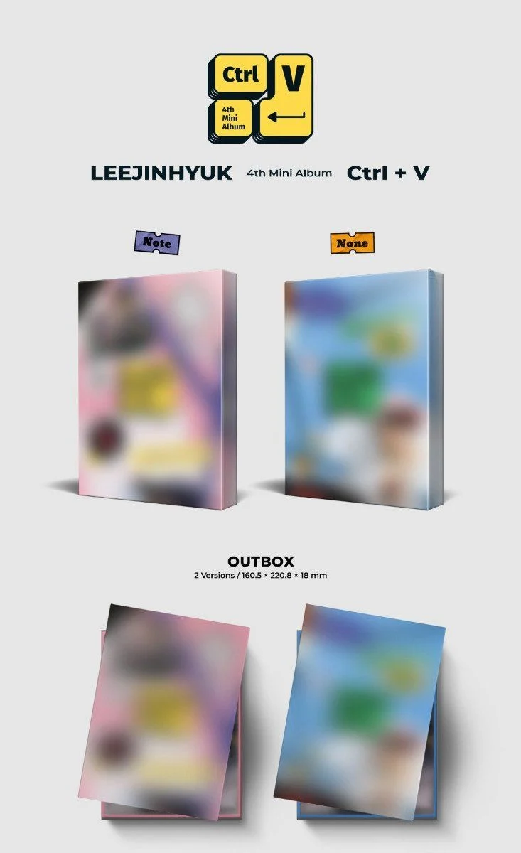 LEE JIN HYUK - Ctrl+V (4th Mini Album)
