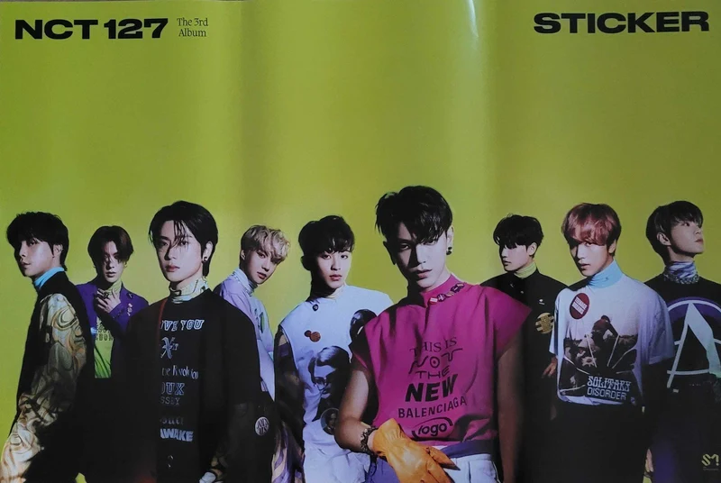 NCT 127 - Sticker Poster
