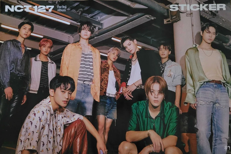 NCT 127 - Sticker Poster