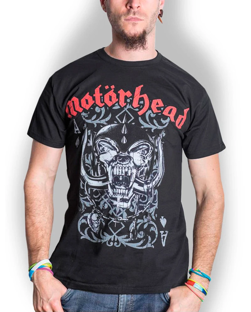 Motörhead - Camiseta "Playing Card" Unisex