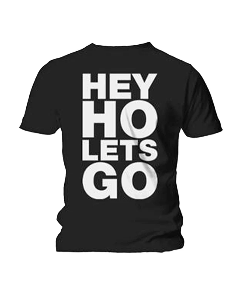 Ramones - Camiseta "Hey Ho (Front & Back)" Unisex