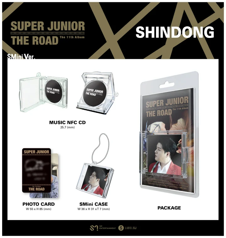 SUPER JUNIOR - The Road (SMini ver.) SHINDONG ver