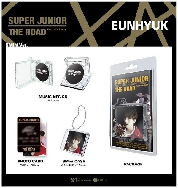 SUPER JUNIOR - The Road (SMini ver.) EUNHYUK ver