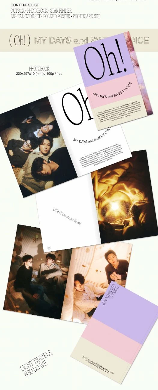 SEVENTEEN - UNIT PHOTOBOOK C & D (EPISODE: OH, MY DAYS AND SWEET VOICE)
