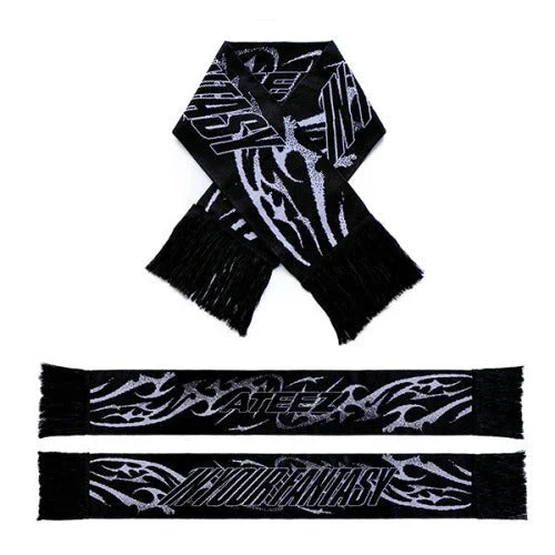 ATEEZ - SLOGAN MUFFLER & DUFFEL BAG (2025 WORLD TOUR 'IN YOUR FANTASY' IN INCHEON OFFICIAL MD)