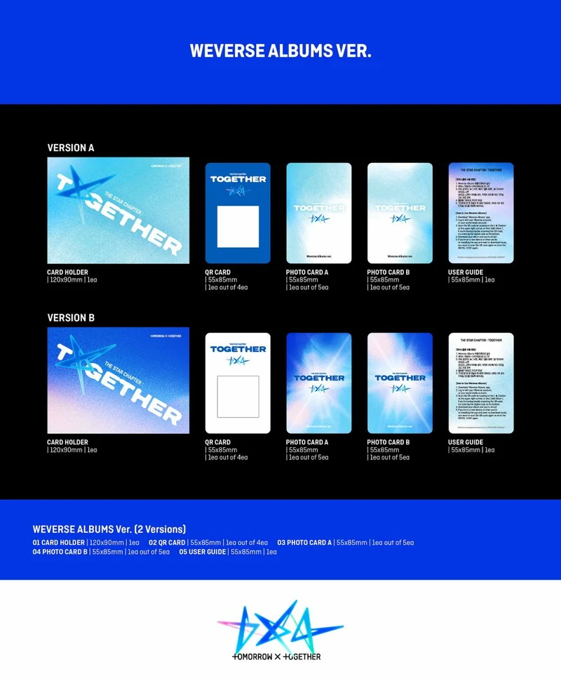 TXT - THE STAR CHAPTER: TOGETHER (WEVERSE ALBUMS VER.)
