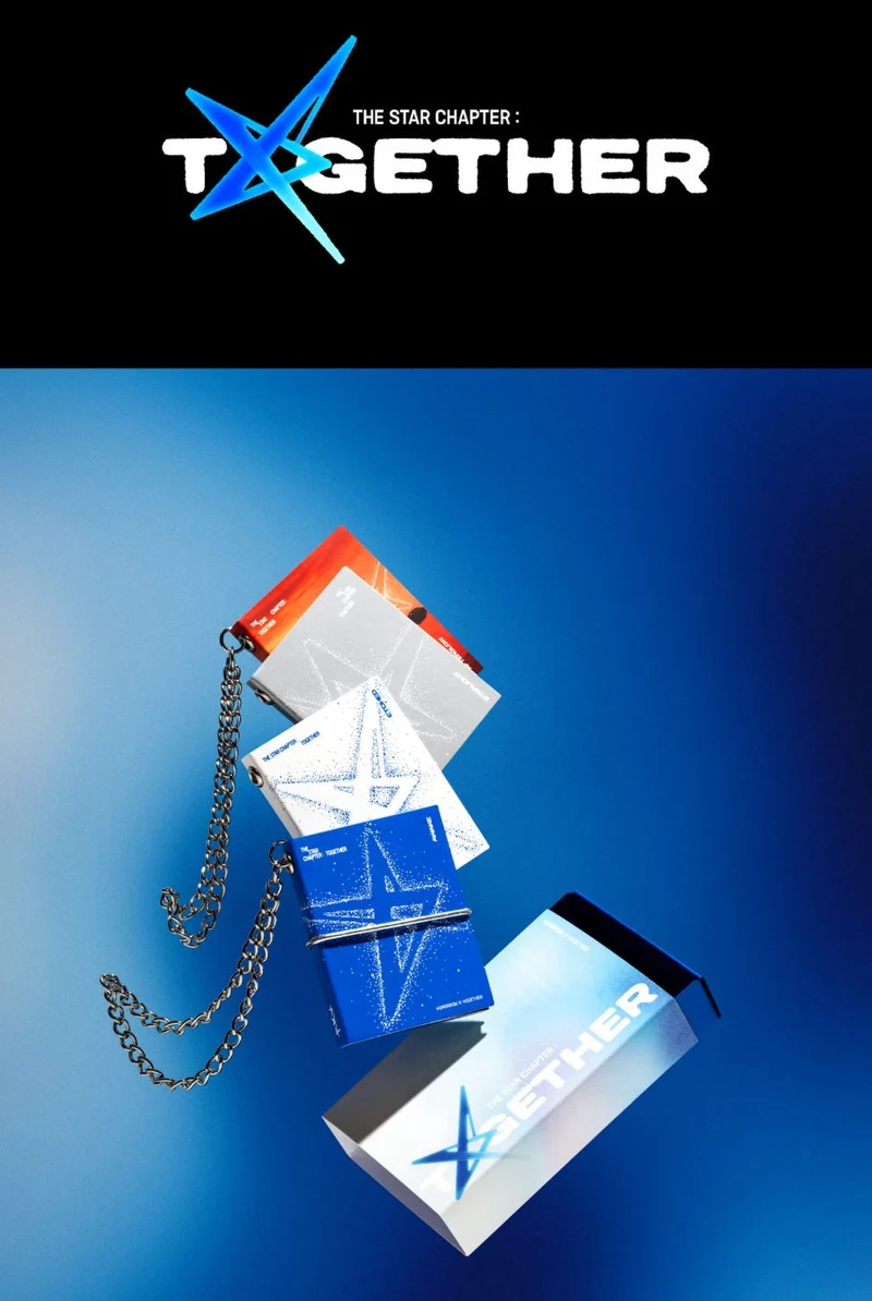 TXT - THE STAR CHAPTER: TOGETHER (MINI BOOK KEYRING VER.)