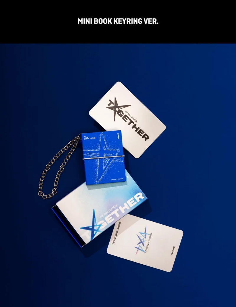 TXT - THE STAR CHAPTER: TOGETHER (MINI BOOK KEYRING VER.)