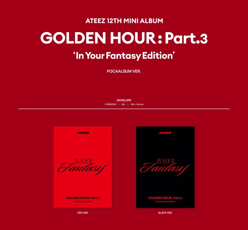 ATEEZ - GOLDEN HOUR : PART.3 (IN YOUR FANTASY EDITION)