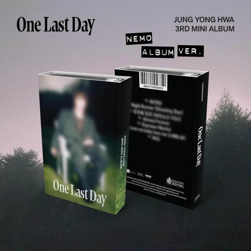 JUNG YONG HWA (CNBLUE) - ONE LAST DAY (LIMITED EDITION)