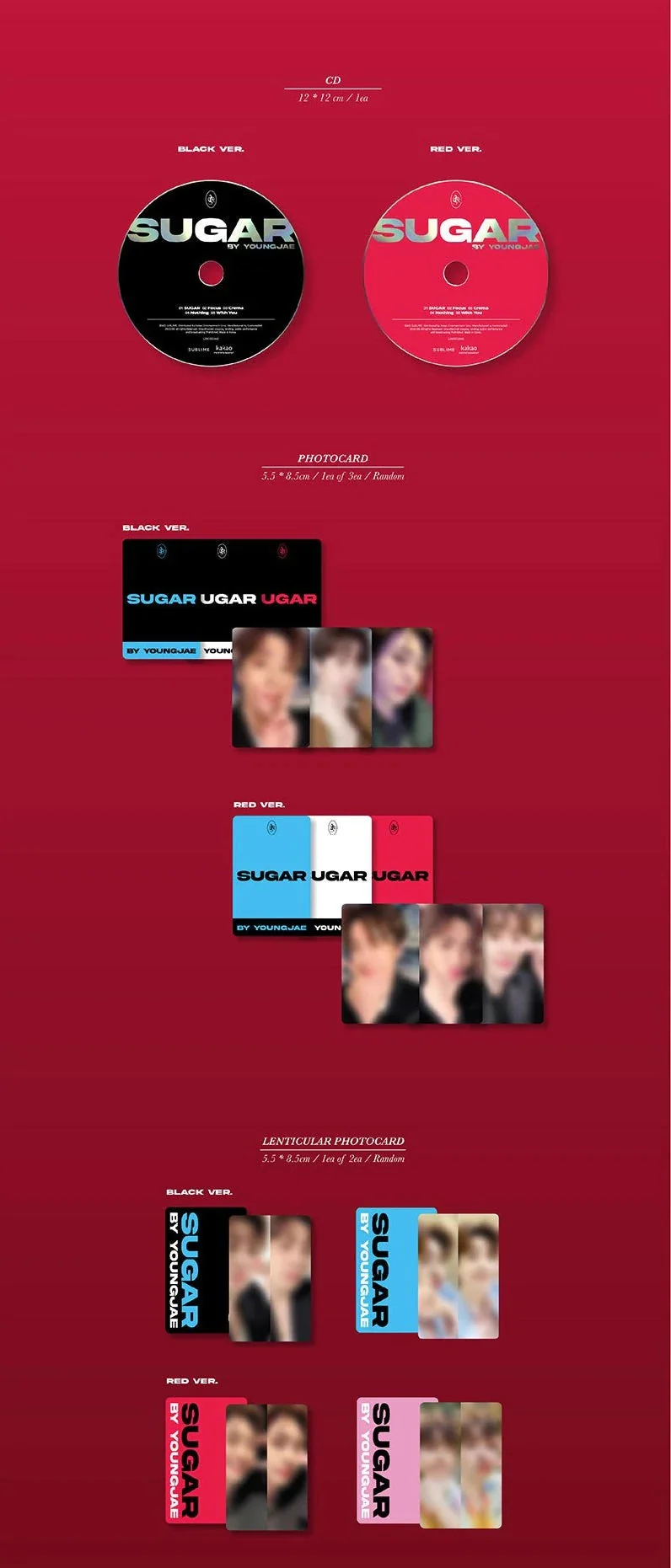 Youngjae - 2ND MINI ALBUM [SUGAR]