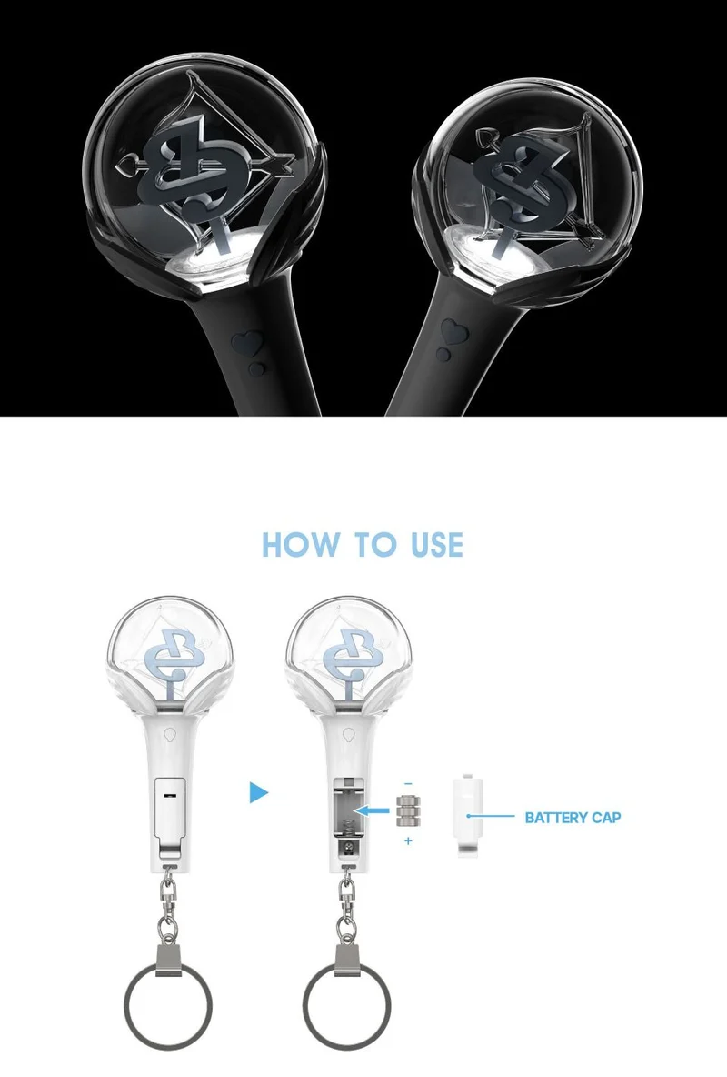 PARK BO GUM - OFFICIAL LIGHT KEYRING (FOREVONG MINI KEYRING)
