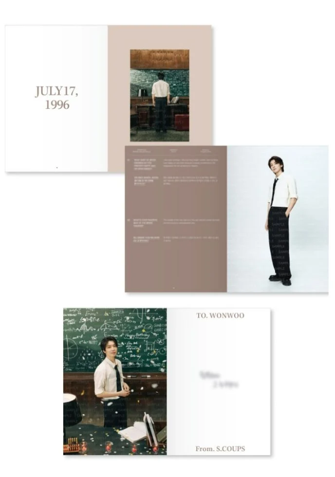 WONWOO (SEVENTEEN) - HAPPY WONWOO DAY BIRTHDAY BOX VER.4