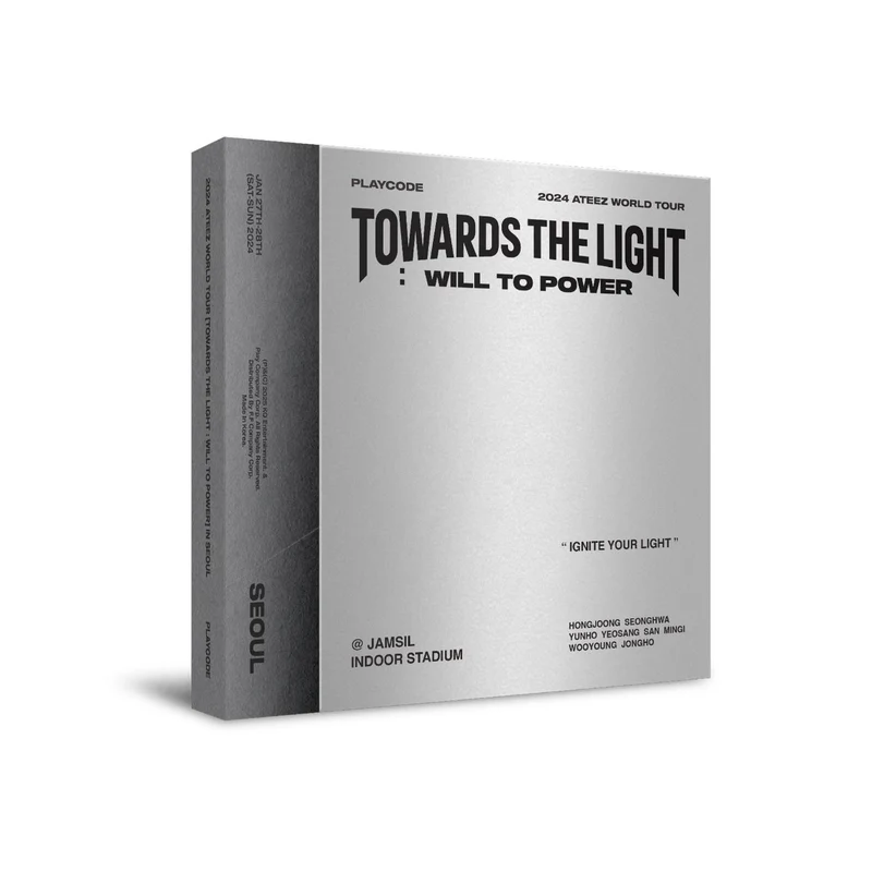 ATEEZ - 2024 WORLD TOUR 'TOWARDS THE LIGHT : WILL TO POWER' IN SEOUL (PLAYCODE)