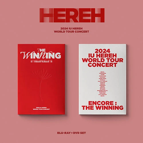 [IU] 2024 IU [HEREH] WORLD TOUR CONCERT : Blu-Ray + DVD Set