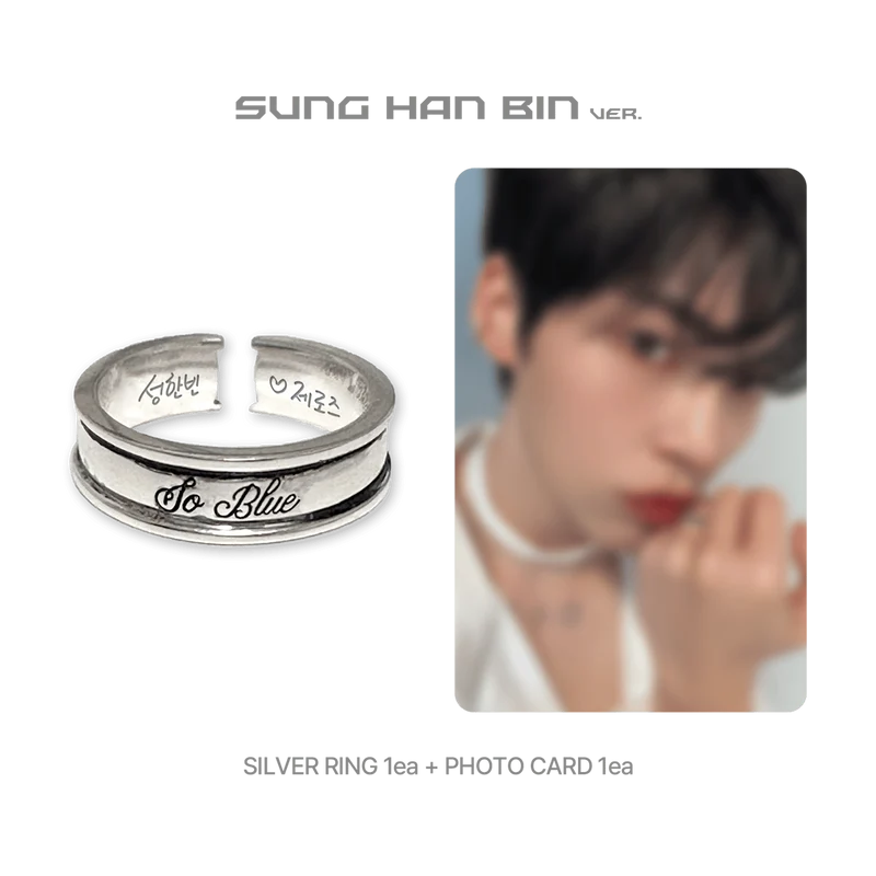 [ZEROBASEONE] Blue Paradise : Pop Up Store : Ring (925 Silver)