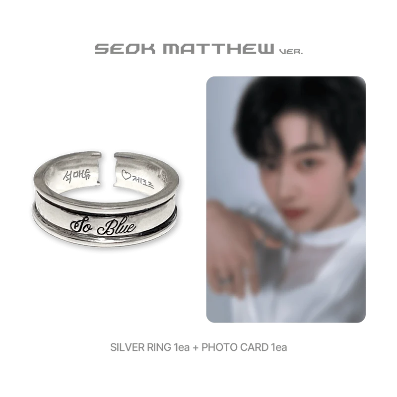 [ZEROBASEONE] Blue Paradise : Pop Up Store : Ring (925 Silver)