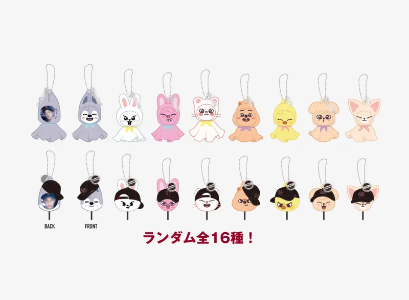 [STRAY KIDS] : Random Mini Image Picket Key Holder