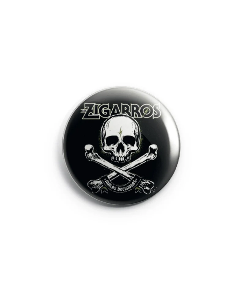 Los Zigarros - Chapa "Calavera" 38mm