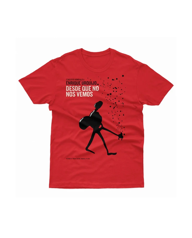 Los Secretos - Camiseta "Desde Que No Nos Vemos" Roja