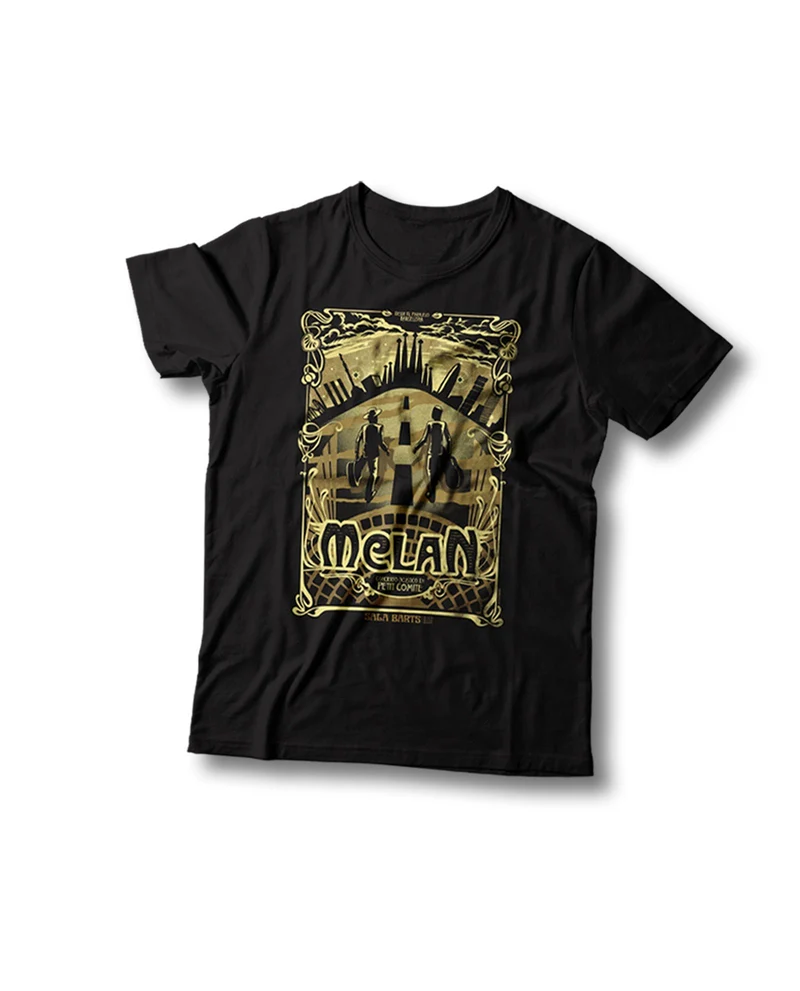 M Clan - Camiseta "Acústico En Petit Comité" Negra