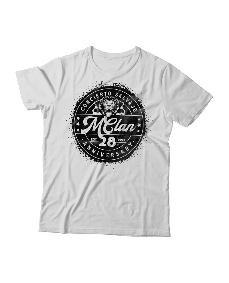 M Clan - Camiseta "Concierto Salvaje" Unisex