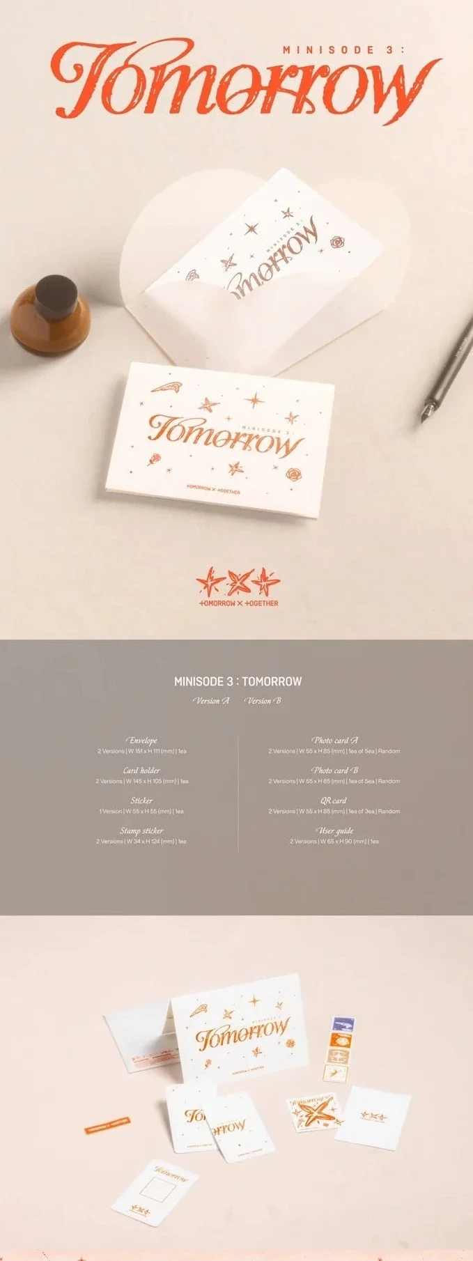 TXT - MINISODE 3 : TOMORROW (WEVERSE ALBUMS VER.)