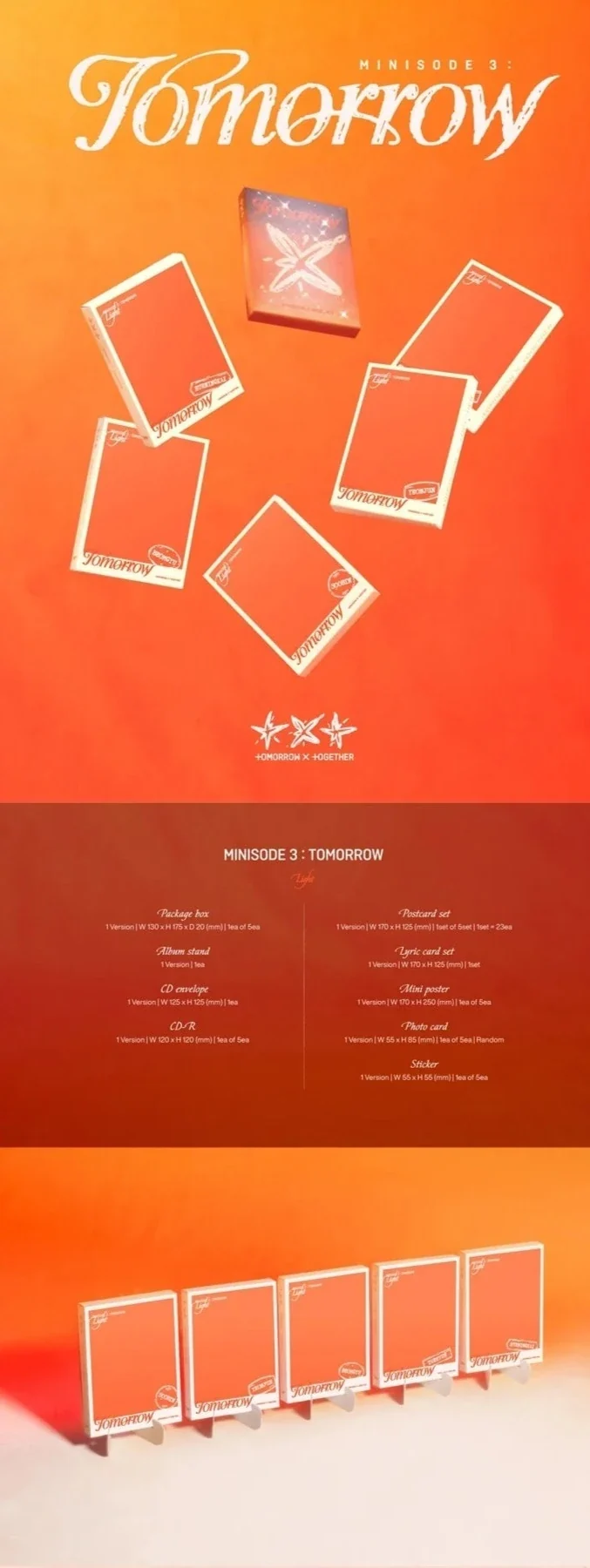 TXT - MINISODE 3 : TOMORROW (LIGHT VER.)