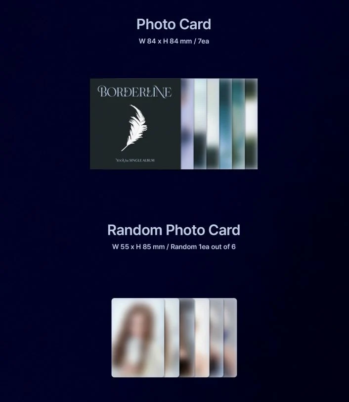 YOOA (OH MY GIRL) - BORDERLINE (1ST SINGLE ALBUM) KiT VER.