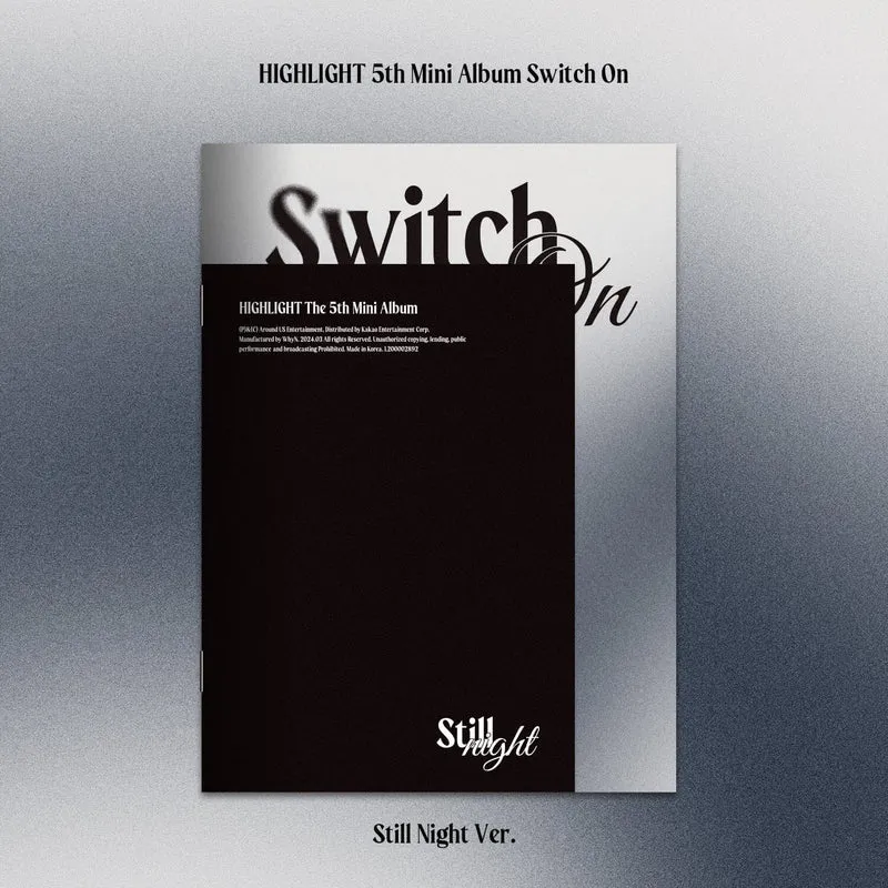 HIGHLIGHT - SWITCH ON (THE 5TH MINI ALBUM)