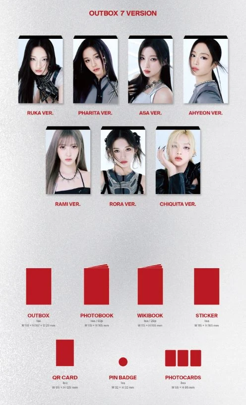 BABYMONSTER - BABYMONS7ER (1ST MINI ALBUM) YG TAG ALBUM VER.
