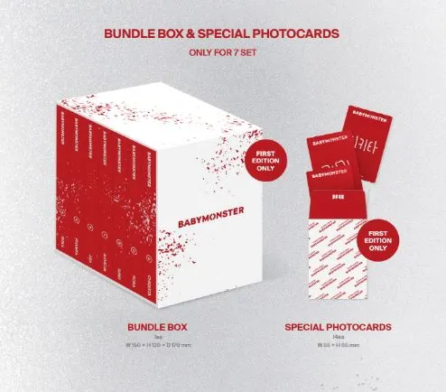 BABYMONSTER - BABYMONS7ER (1ST MINI ALBUM) YG TAG ALBUM VER.